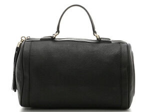 Gucci Boston Bag Embossed Black